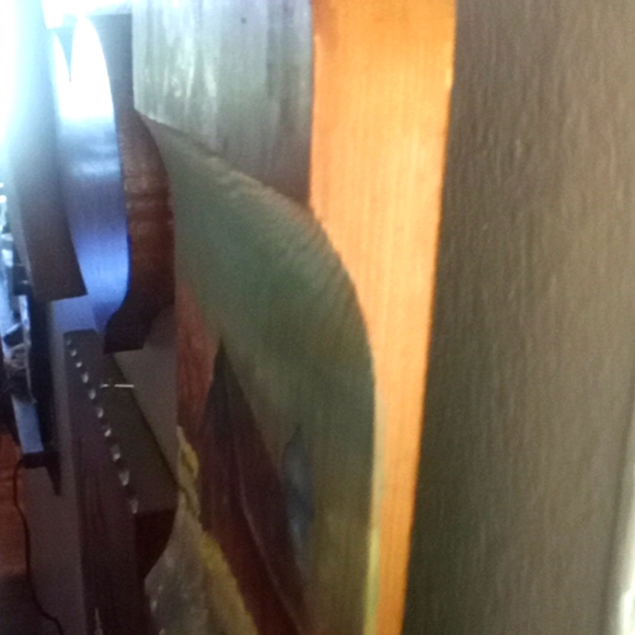 Cute Vintage Hand painted bread paddle - Picture 6 of 6